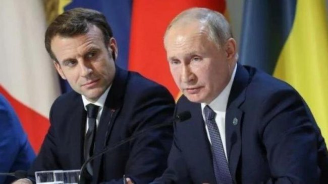 Macron ve Putin telefonda görüştü