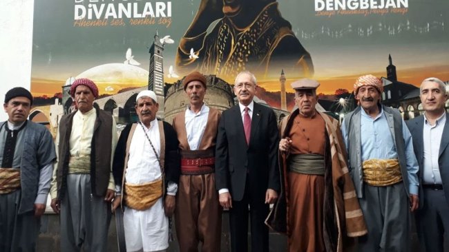 Kılıçdaroğlu'ndan Diyarbakır 'dengbêj' evine ziyaret
