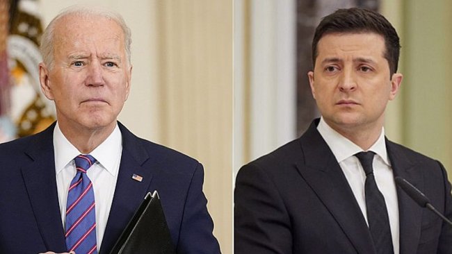 Biden ile Zelenskiy görüştü: Ukrayna'ya destek artacak