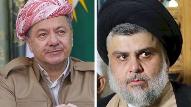 Sadr’dan Başkan Barzani ve Iraklı liderlerle yoğun telefon görüşmesi