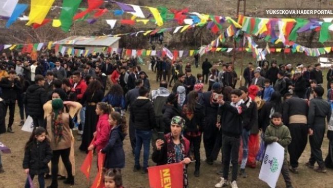 Çukurca’da 6 yıl aradan sonra Newroz kutlaması