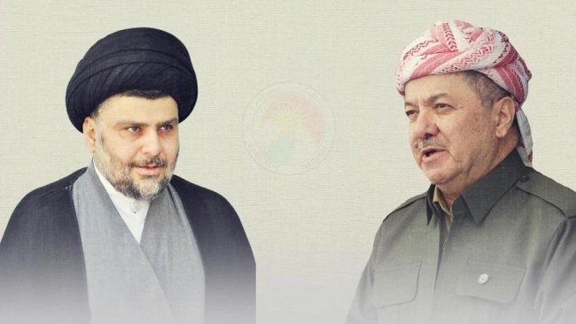Başkan Barzani ve Sadr’dan telefon görüşmesi
