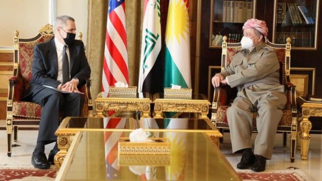 Başkan Barzani ABD’nin Bağdat Büyükelçisi’ni kabul etti   