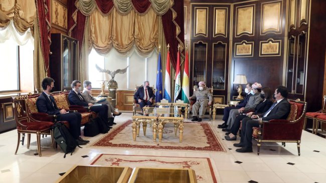 Başkan Mesut Barzani Lüksemburg Dışişleri Bakanı’yla bir araya geldi