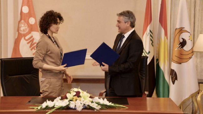 Erbil ile BM Nüfus Fonu arasında mutabakat zaptı imzaladı