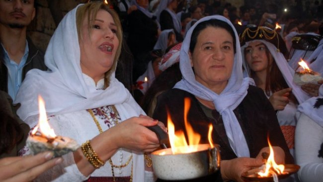 Ezidi Kürtler Çarşema Sor’u kutladı