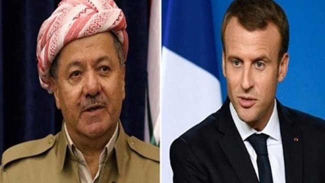 Başkan Barzani'den Macron’a tebrik mesajı