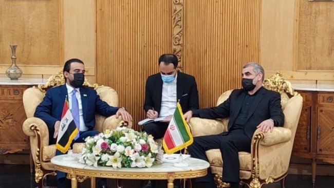 Irak Parlamento Başkanı Muhammed Helbusi, Tahran’da