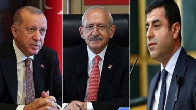 Metropoll: Birinci turda Erdoğan, Kılıçdaroğlu ve Demirtaş olursa ne kadar oy alıyorlar?