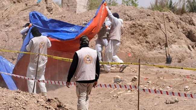 Irak: Baas döneminden kalma toplu mezar bulundu
