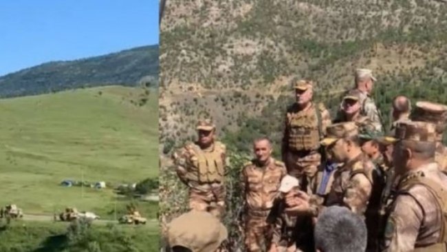 Irak Sınır Muhafız güçleri PKK'ye karşı yeni bir askeri nokta kuruyor