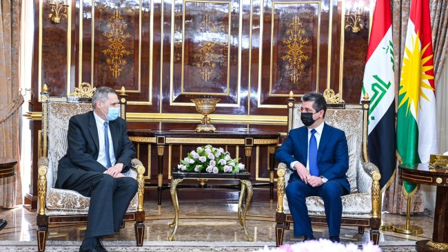 ABD Büyükelçisi’nden Başbakan Mesrur Barzani’ye veda ziyareti