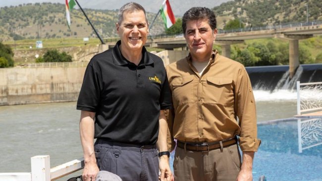 Başkan Neçirvan Barzani, MatthewTuller ile görüştü