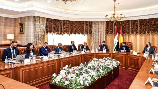 Süleymaniye, Halepçe, Garmian ve Raperin'in   mali sorunlarına ilişkin toplantı düzenlendi.