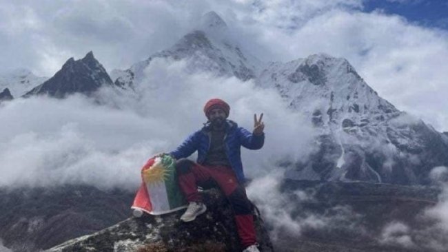 Kürdistan Bayrağı'nı Everest'e diken Renc Ömer çığ altında kaldı