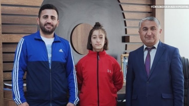 Kürt sporcu: Okul Sporları Dünya Güreş Müsabakaları'nda 3'üncü oldu