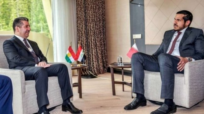 Başbakan Mesrur Barzani, Katar Ticaret ve Endüstri Bakanı ile bir araya geldi
