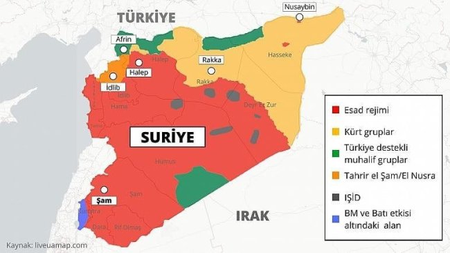 Erdoğan'ın yeni operasyon sinyali verdiği Suriye'de hangi bölge kimin elinde?