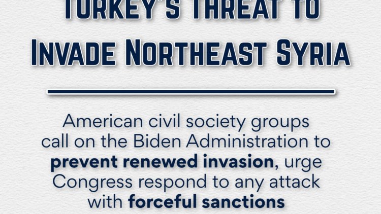 Amerikan Sivil Toplum Grupları Koalisyonu, Türkiye’nin 'Rojava operasyonuna' ilişkin ortak açıklama yayınladı