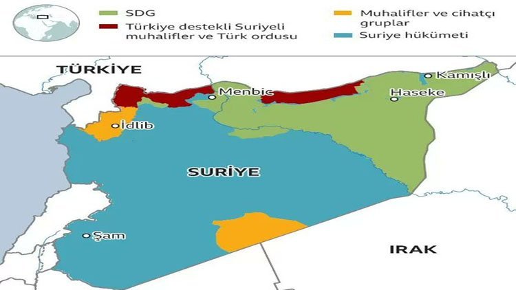 İddia: Türkiye'nin 'Rojava'ya Askeri harekatı' için hazırlıkların yüzde 90'ı tamam