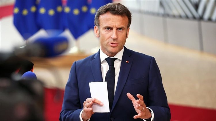 Macron: 'Bugün kimse, (AB) üyesi bir devletin egemenliğini tehlikeye atamaz'