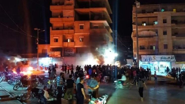 Afrin'deki Öfkeli Protestolar Çatışmalara, Can Kayıplarına Yol Açtı  
