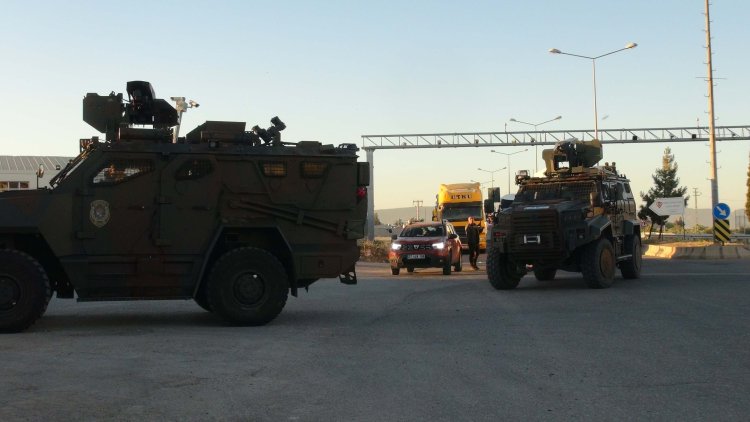 Rojava'da görev yapacak polis özel hareket timleri Kilis'te