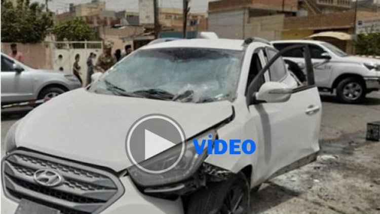 Video: Erbil’de araçta patlama