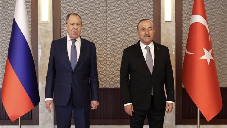 Çavuşoğlu, Rus mevkidaşı Lavrov ile görüştü: Ukrayna krizinde çözüm ve Suriye mesajı