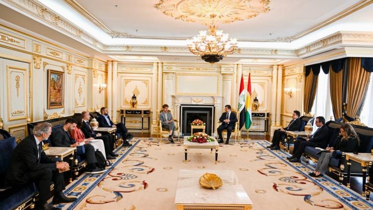 Mesrur Barzani ile Alman heyeti arasında önemli görüşme