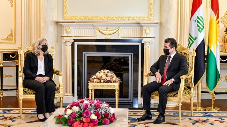 Başbakan Barzani ABD’nin yeni Bağdat Büyükelçisi’ni kabul etti