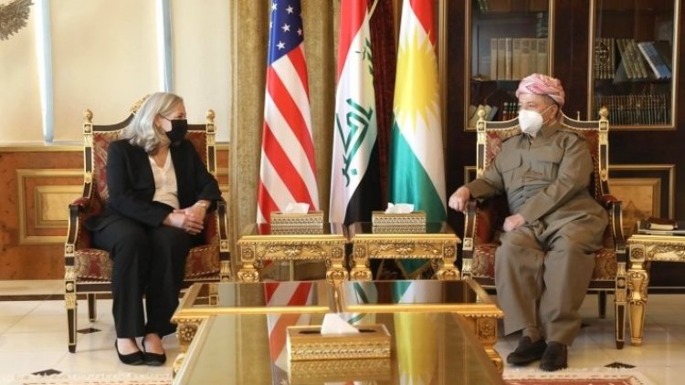 Başkan Barzani ABD’nin yeni Bağdat Büyükelçisi’ni ağırladı