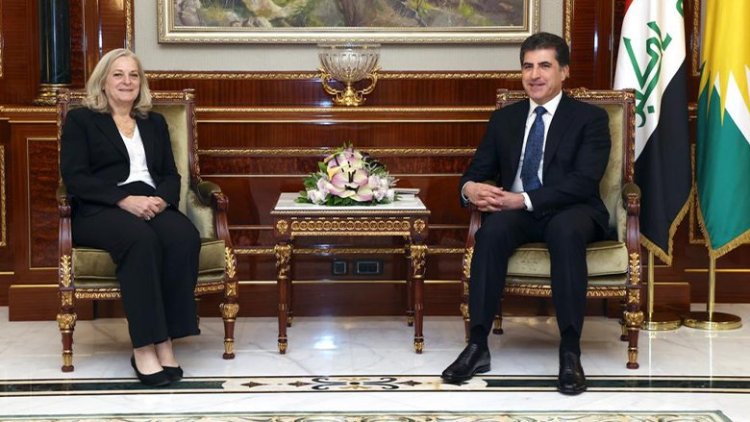 Neçirvan Barzani ile ABD’nin yeni Bağdat Büyükelçisi arasında görüşme