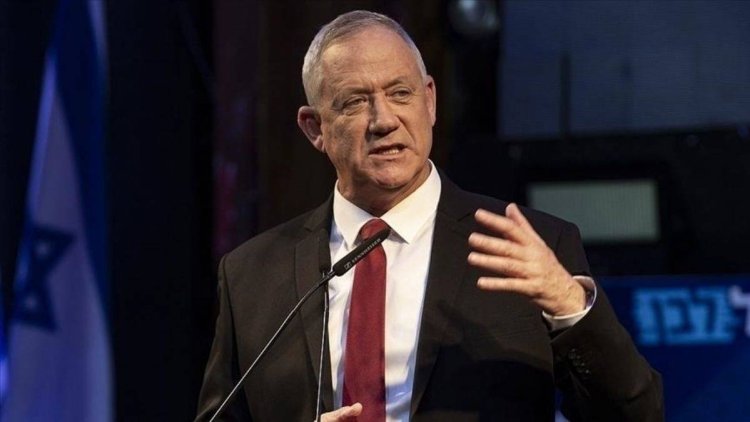 İsrail Savunma Bakanı Gantz'dan 'Türkiye' açıklaması: Tehdit Hala Bitmedi