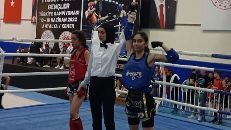 Kürt sporcu, MuaythaiTürkiye Şampiyonu oldu