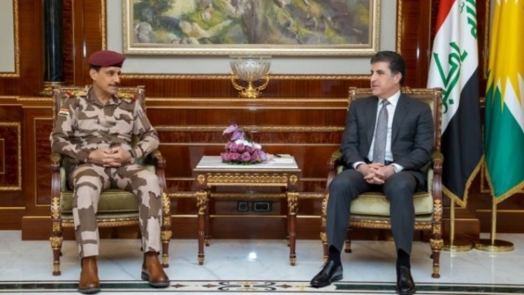 Neçirvan Barzani, Irak Genelkurmay Başkanı'nı kabul etti