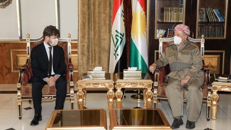Başkan Barzani, Fransa’nın Erbil Başkonsolosu'nu kabul etti