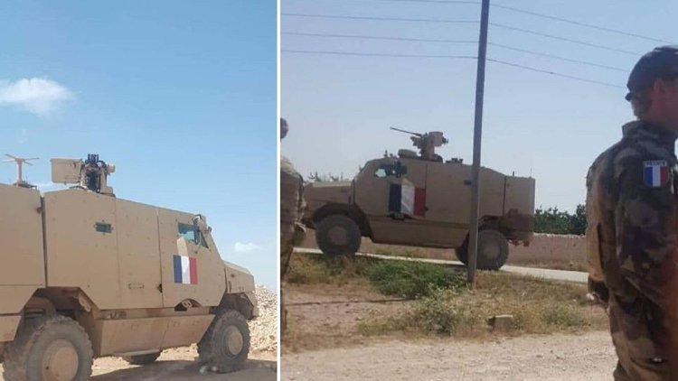 Fransız Güçler'den Rojava'da Askeri Devriye