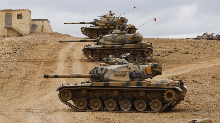 Türkiye ve destekli gruplarından DSG mevzilerine bombardıman