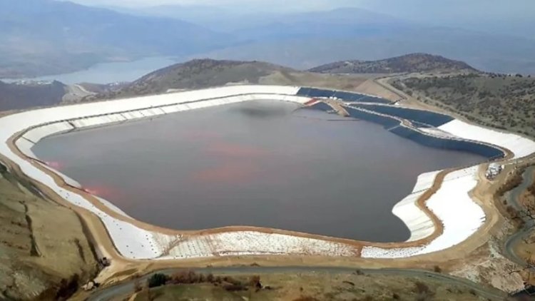 Erzincan'da altın madeninin faaliyeti durduruldu!
