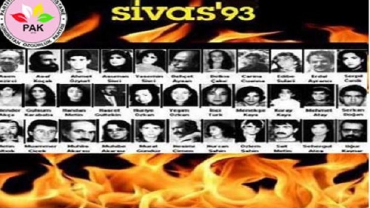 PAK: Sivas’ta Yakılarak Katledilenleri Saygıyla Anıyoruz