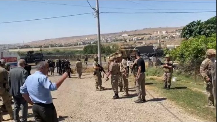 Cizre'de Jandarma ve Köylüler arasında gerginlik