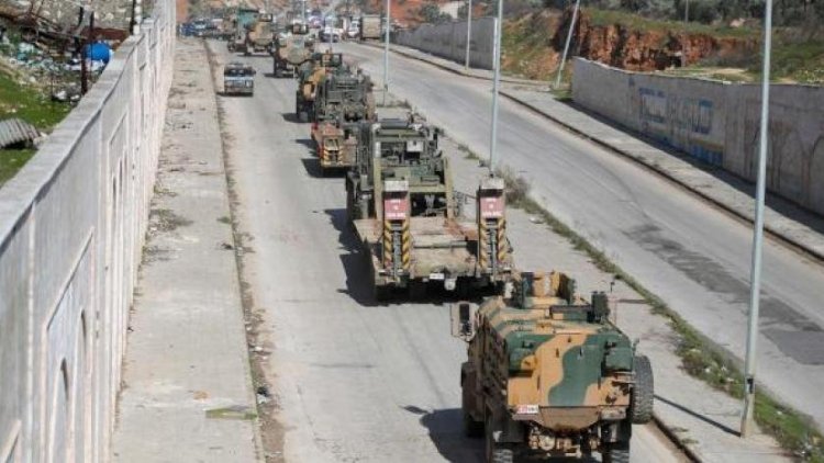 Türkiye'den Rojava Bölgesine büyük askeri takviye