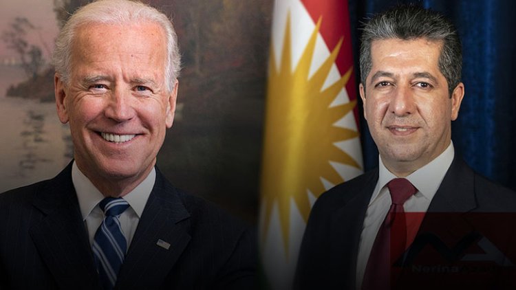 Başbakan’dan Biden’a: Umarım Kürt halkının fedakarlığı unutulmaz