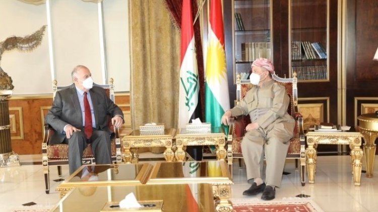 Başkan Barzani, Iraklı liderle siyasi süreci görüştü