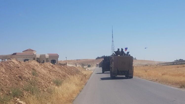 Rus ve Türk birliklerinden Kobani'de ortak devriye