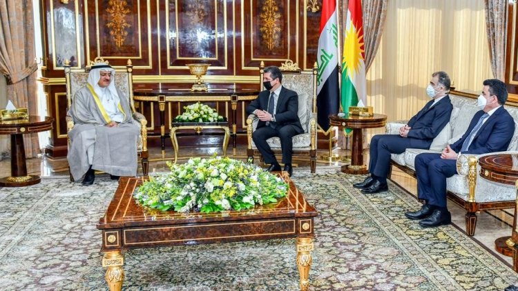 Kuveyt Başkonsolosu’ndan Başbakan Mesrur Barzani’ye veda ziyareti