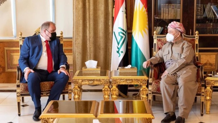 Başkan Barzani Rus konsolos ile görüştü