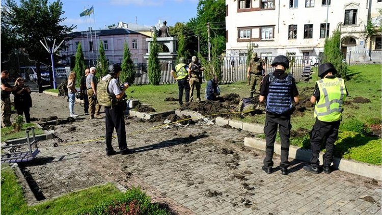 Rus güçleri Kharkiv’deki üniversiteye saldırdı