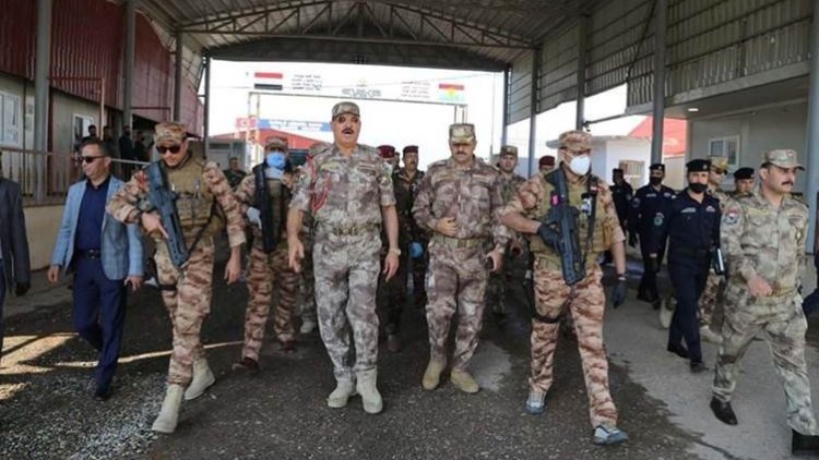 Üst düzey Irak güvenlik heyeti incelemelerde bulunmak üzere Zaho'da